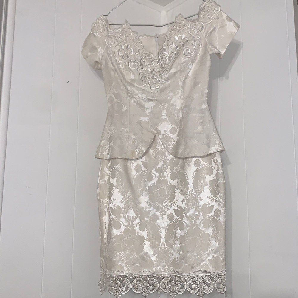 Jessica McClintock | Lace Vintage Dress/Gown or Wedding Dress